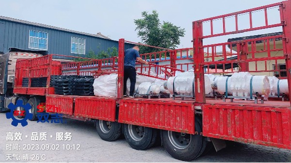 周末趕工發貨——雙志煤機盡心盡力